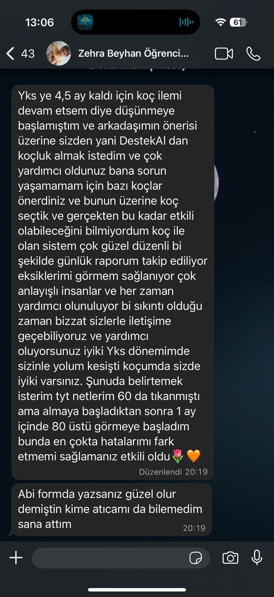 Öğrenci paylaşımı