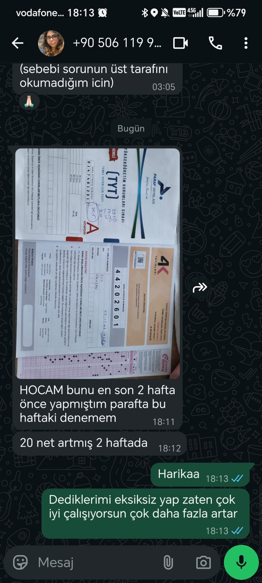 Öğrenci paylaşımı