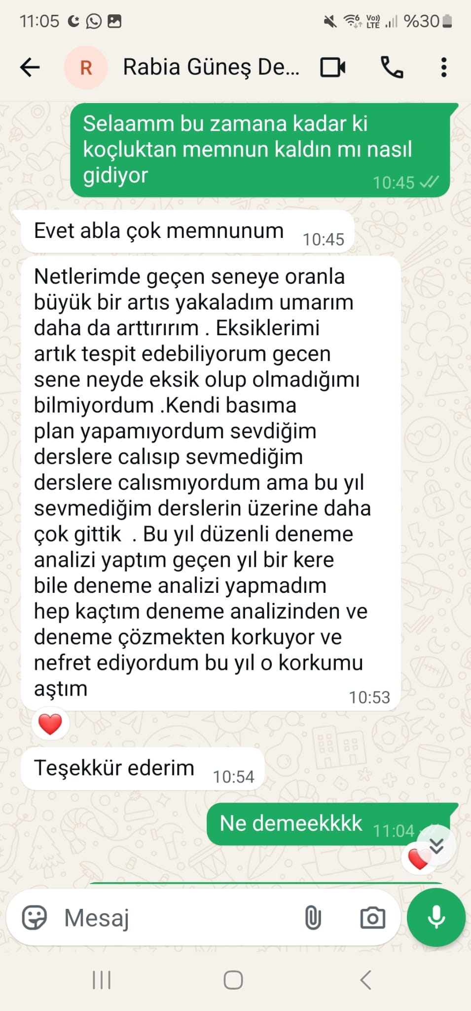 Öğrenci paylaşımı